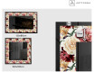 Backlit Decorative Mirror - Flowers Full Of Colors #2