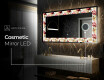 Backlit Decorative Mirror - Flowers Full Of Colors #9