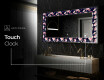 Backlit Decorative Mirror - Floral Layouts #5