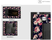 Backlit Decorative Mirror - Floral Layouts #2