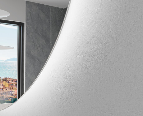 Irregular Mirror LED Lighted decorative design M221 #2