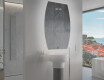 Irregular Mirror LED Lighted decorative design M221 #9