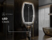 Irregular Mirror LED Lighted decorative design M223 #7