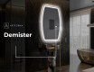 Irregular Mirror LED Lighted decorative design M223 #8