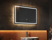 Designer Backlit LED Bathroom Mirror 70x50cm with Dual color, Touch Switch, Demister - L49 #2