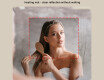 Irregular‑shaped mirror with lighting, 64×104 cm, dual color, touch switch, heating mat #5