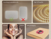 Illuminated bathroom mirror 60x80/80x60 cm with neutral light color 4500K #4