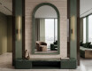 Modern mirror with a lacquered ARCUS MDF frame