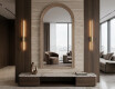 Modern mirror with a lacquered ARCUS MDF frame #5
