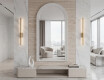 Modern mirror with a lacquered ARCUS MDF frame #7