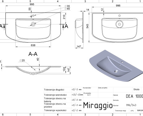DEA 1000 MIRASOFT doirteal
