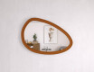 Asymmetrical mirror with decorative MDF frame L304 #10
