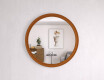Round mirror with MDF finish L300 #10