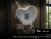 Irregular Mirror LED Lighted decorative design N221 #9