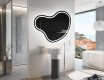 Irregular Mirror LED Lighted decorative design N223 #9