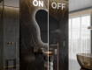 Irregular Mirror LED Lighted decorative design V221 #3