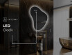 Irregular Mirror LED Lighted decorative design V221 #8