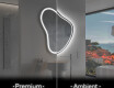 Irregular Mirror LED Lighted decorative design V223