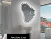 Irregular Mirror LED Lighted decorative design V223 #3