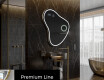 Irregular Mirror LED Lighted decorative design V223 #4