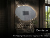 Irregular Mirror LED Lighted decorative design O221 #9
