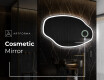 Irregular Mirror LED Lighted decorative design O222 #4