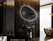 Irregular Mirror LED Lighted decorative design H223 #3