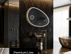 Irregular Mirror LED Lighted decorative design H223 #4