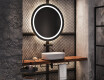 Round Backlit LED Bathroom Mirror L33 #8