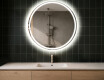 Round Backlit LED Bathroom Mirror L76