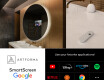 Round Backlit LED Bathroom Mirror L82 #6