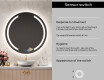 Round Backlit LED Bathroom Mirror L97 #6