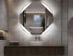 Round Backlit LED Bathroom Mirror L114
