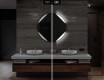 Round Backlit LED Bathroom Mirror L114 #5