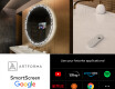 Round Backlit LED Bathroom Mirror L115 #7
