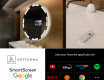 Round Backlit LED Bathroom Mirror L120 #7