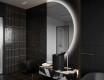 Half Circle Mirror LED lighted wall mirror A221