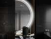 Semi-Circular Mirror with LED illumination A223 #9