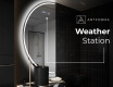 Semi-Circular Mirror with LED illumination D223 #6
