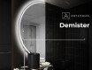 Semi-Circular Mirror with LED illumination D223 #8