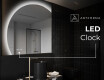 Half Circle Mirror LED lighted wall mirror X221 #7