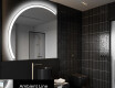 Semi-Circular Mirror with LED illumination X222