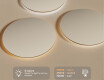 Round Backlit LED Bathroom Mirror 80cm with cool LED color 7000K, warm color 3000K, or neutral color 4500K #3