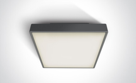 PIRNARI solas síleála, 24W, 3000K, IP65, liath