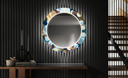 Round Backlit Decorative Mirror LED For The Hallway - Ball