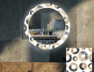 Backlit Decorative Mirror LED For The Living Room - Donuts #1