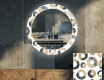 Backlit Decorative Mirror LED For The Living Room - Donuts