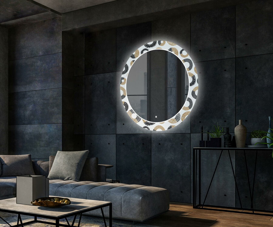Decorative mirrors for living room discount