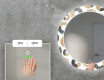 Backlit Decorative Mirror LED For The Living Room - Donuts #4