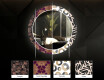 Backlit Decorative Mirror LED For The Living Room - Donuts #5
